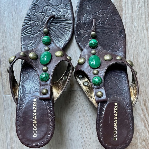 BCBG Max Azria Elegant Gladiator Sandals 8 - Picture 6 of 8